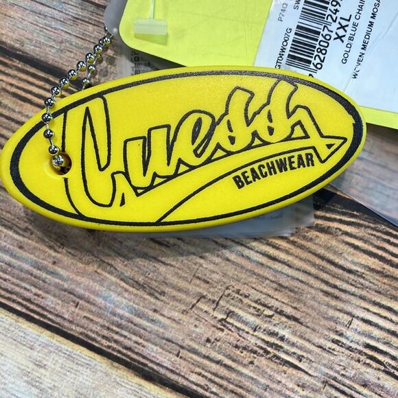 GUESS Men's Woven Mosaic Swim Trunks NWT XXL - Picture 5 of 5